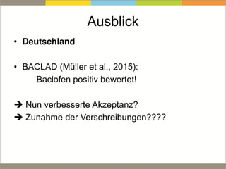 Baclofen Deutschland