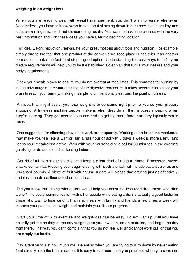 Home remedies to lose water weight image 8