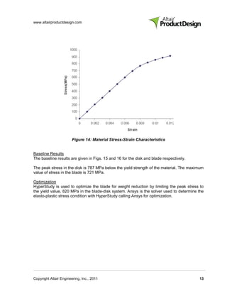 Weight Optimization of Turbine Blades - Technical Paper | PDF