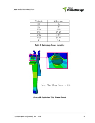 Weight Optimization of Turbine Blades - Technical Paper | PDF