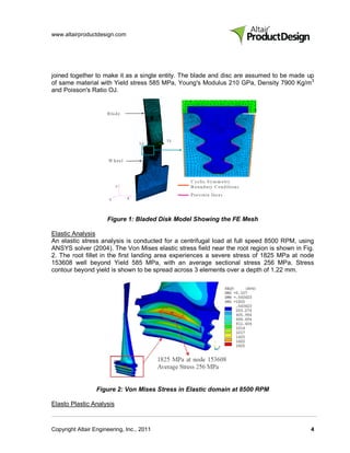 Weight Optimization of Turbine Blades - Technical Paper | PDF