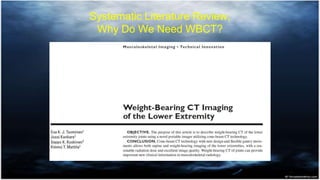 Systematic Literature Review,
Why Do We Need WBCT?
 