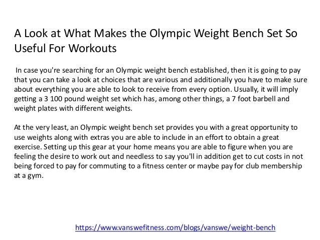 Weight Bench