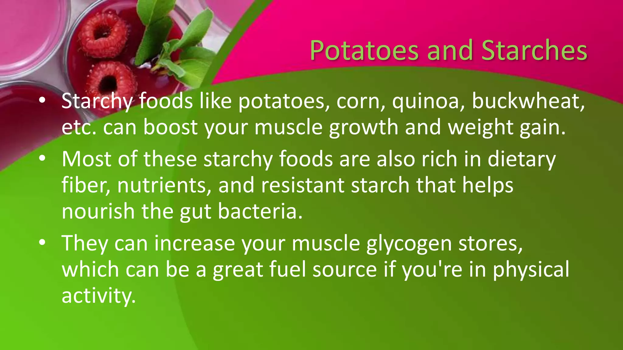 Weight gain foods | PPTX