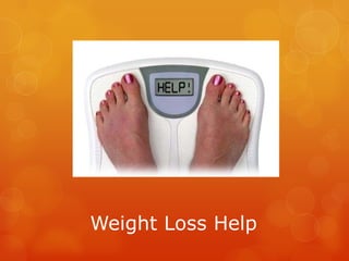 Weight Loss Help
 