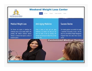 Weekend Weight Loss Center
 