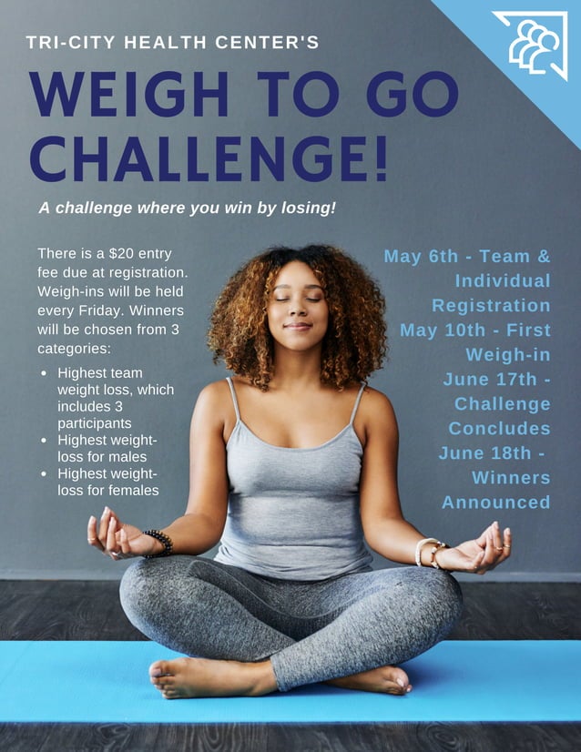 Employee Weight Loss Challenge Flyer PDF