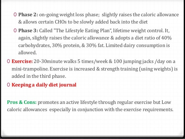 weight loss diets ideal protein phase 3 sheet