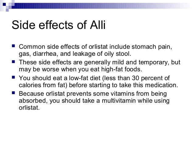 Alli Weight Loss Pill Review