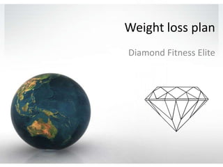 Weight loss plan Diamond Fitness Elite 