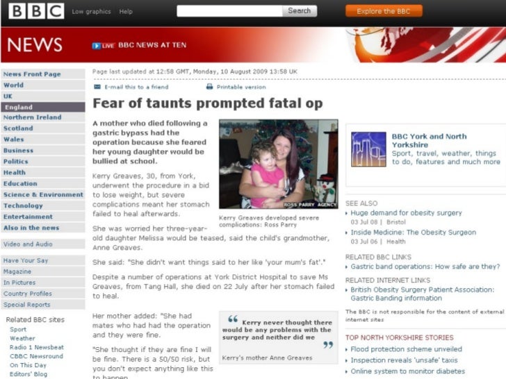 Weight loss surgery safe & effective