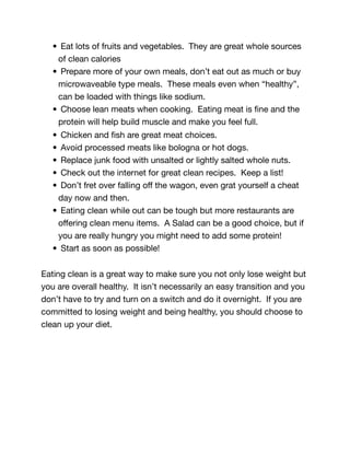 6. PORTION CONTROL
Anyone who is trying to lose weight needs to consider their portion
control. Just talk to anyone who ha...