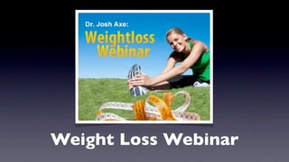 Weight Loss Webinar
 
