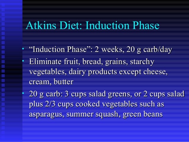 Atkins Diet Induction Phase - Atkins Induction Phase Dinner Ideas