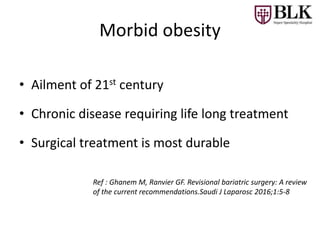 Weight regain after bariatric surgery | PPT