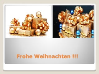 Frohe Weihnachten !!! 
 