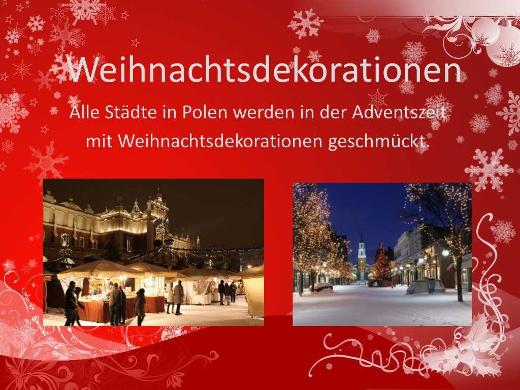 Weihnachten in polen