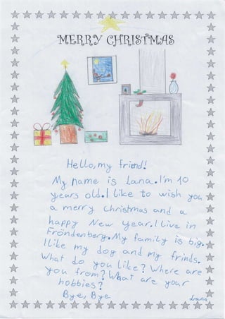 Weihnachtskarten franz.