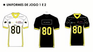 niformes de Jogo 1 e 2
 UNIFORMES DE JOGO 1 E 2
 