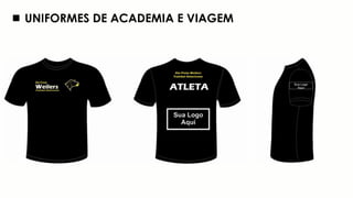 Uniformes de Jogo 1 e 2
 UNIFORMES DE ACADEMIA E VIAGEM
 