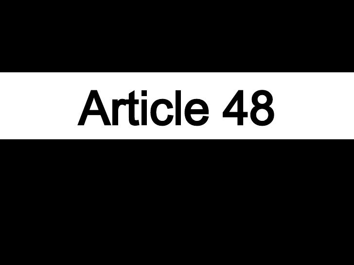 article Seventy two l publique de weimar article Forty-eight 3rd r publique de weimar