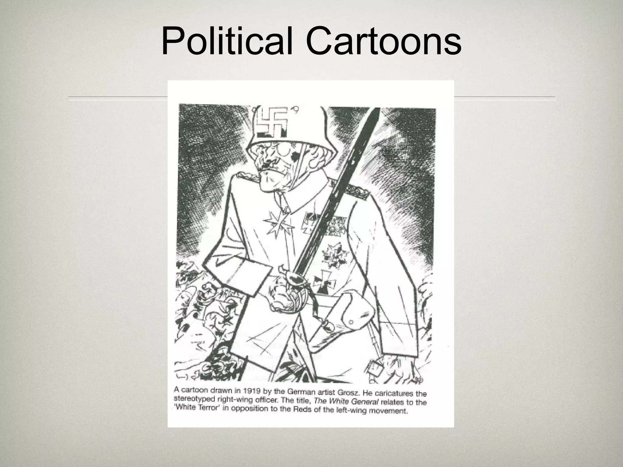 Political Cartoons
 
