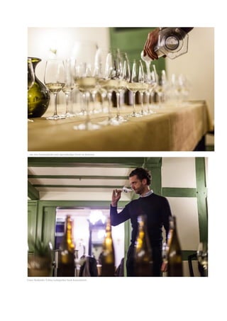 … um eine bestmögliche und eigenständige Cuvée zu kreieren.




Unser Einkäufer Tobias Leimgruber hoch konzentriert.
 