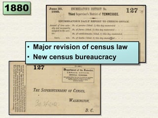 Dr Joel Weintraub: Unique Aspects of the United States Census