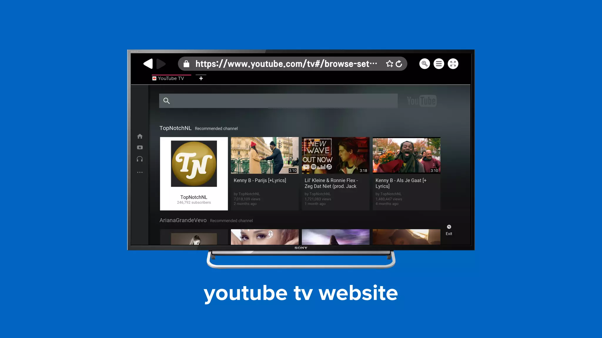 youtube tv website
 