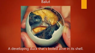 Bault Weird food | PPTX