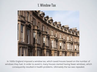 10 Weirdest Taxes Throughout History Ppt 10 Weirdest Taxes Throughout History Ppt