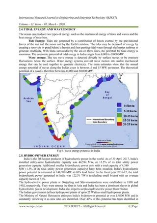 Study of Renewable Energy Sources in India - A Review | PDF