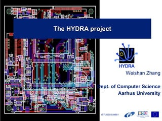 The HYDRA project Weishan Zhang Dept. of Computer Science Aarhus University IST-2005-034891 
