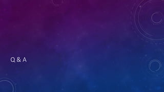 Q & A
 