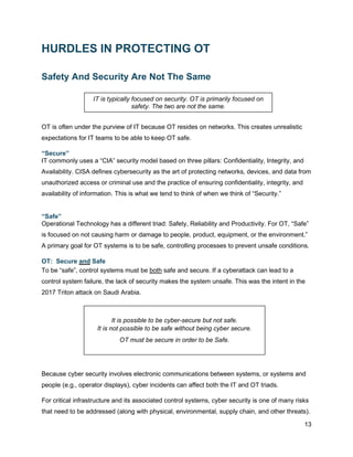 Who is responsible for and how in OT Security | PDF