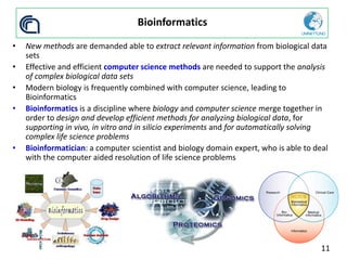 Modern Computer Bioinformatics Genomic Big Data Management, Integration and Mining - Emanuel Weitschek ...