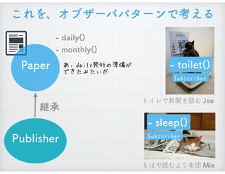 あ、daily発行の準備が
できたみたいだ
Subscriber
Subscriber
 