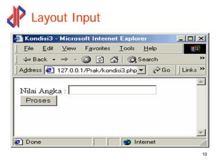 Layout Input




               10
 
