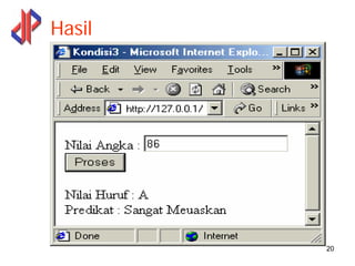 Hasil




        20
 