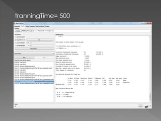tranningTime= 500
 