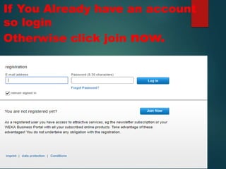 If You Already have an account
so login
Otherwise click join now.
 