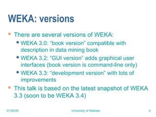 Learn Machine learning and Data mining with Weka | PPT