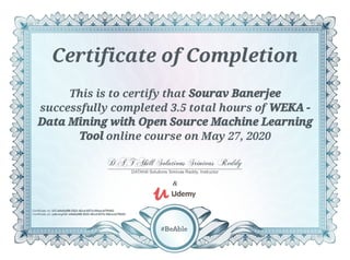 Weka  data mining with open source machine learning tool