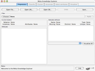 Weka Basic Tutorial WEKA Tutorial | PPT