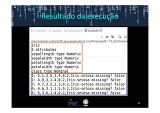 Resultado da execução




                        63
 