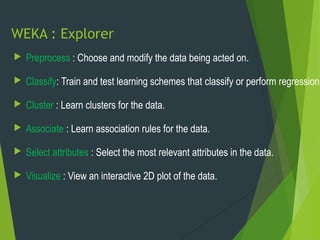 data mining with weka application | PPT