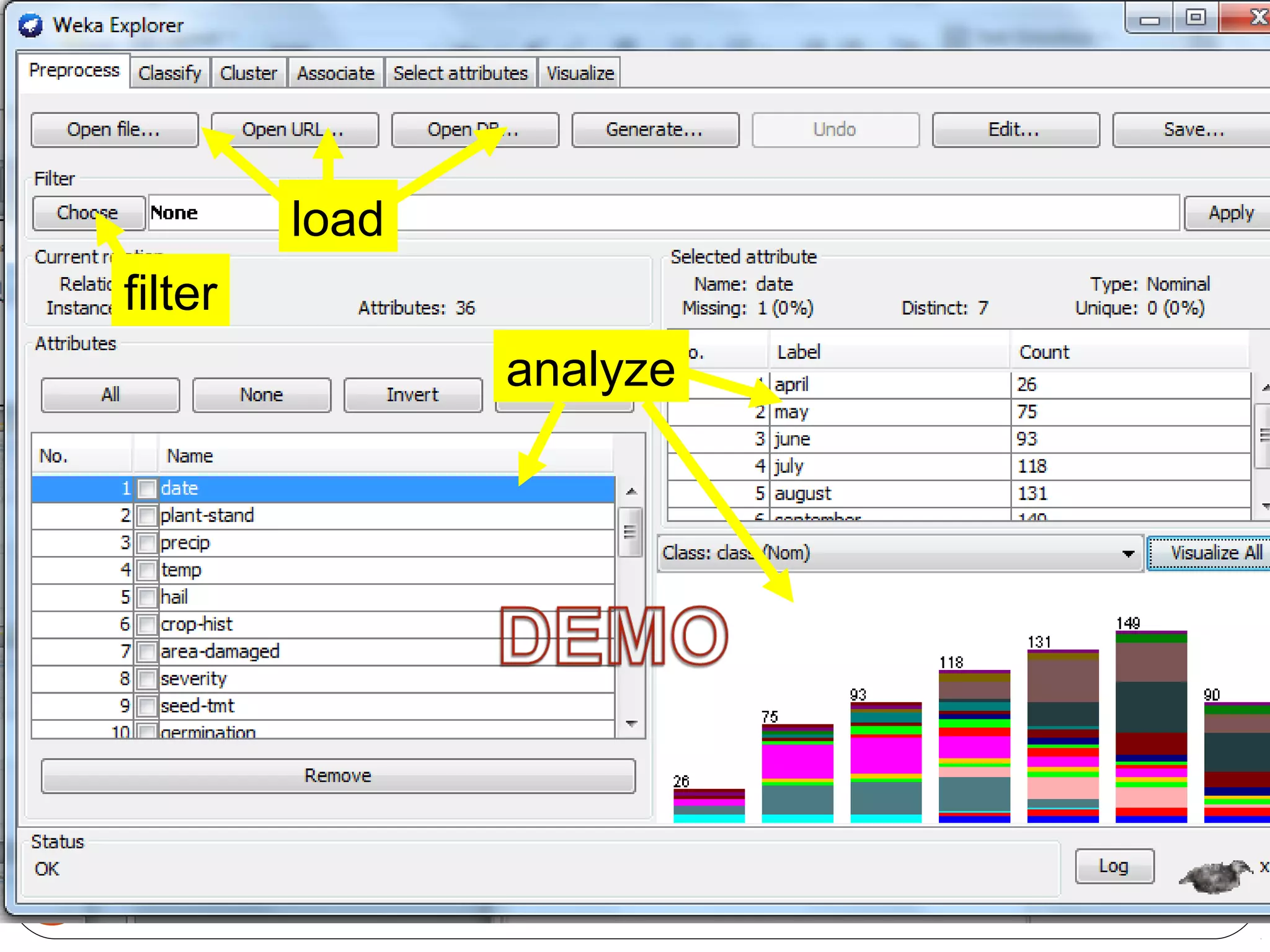 load
     filter
                              analyze




15    University of Waikato             01/07/13
 