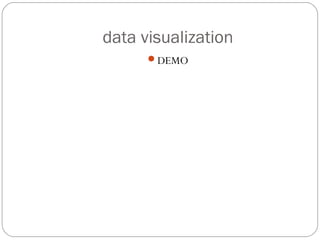 data visualization
      DEMO
 