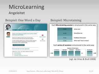 Anja Lorenz: „Über kurz oder lang“, WeL2010, Zittau,[object Object],3 | 33,[object Object],15.09.2010,[object Object],Wird alles kleiner?,[object Object]
