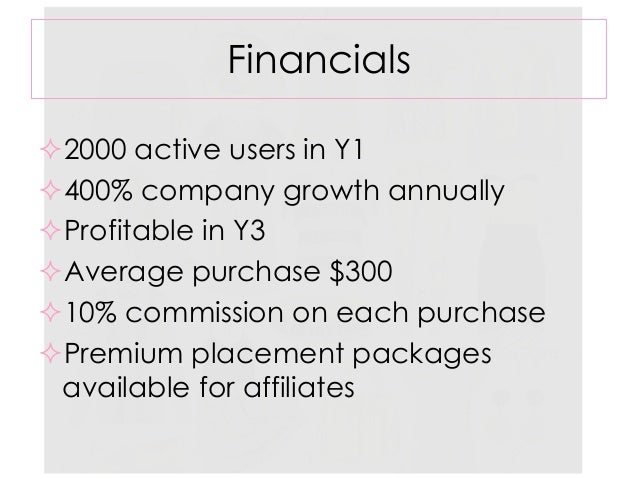 wel business plan presentation ppt